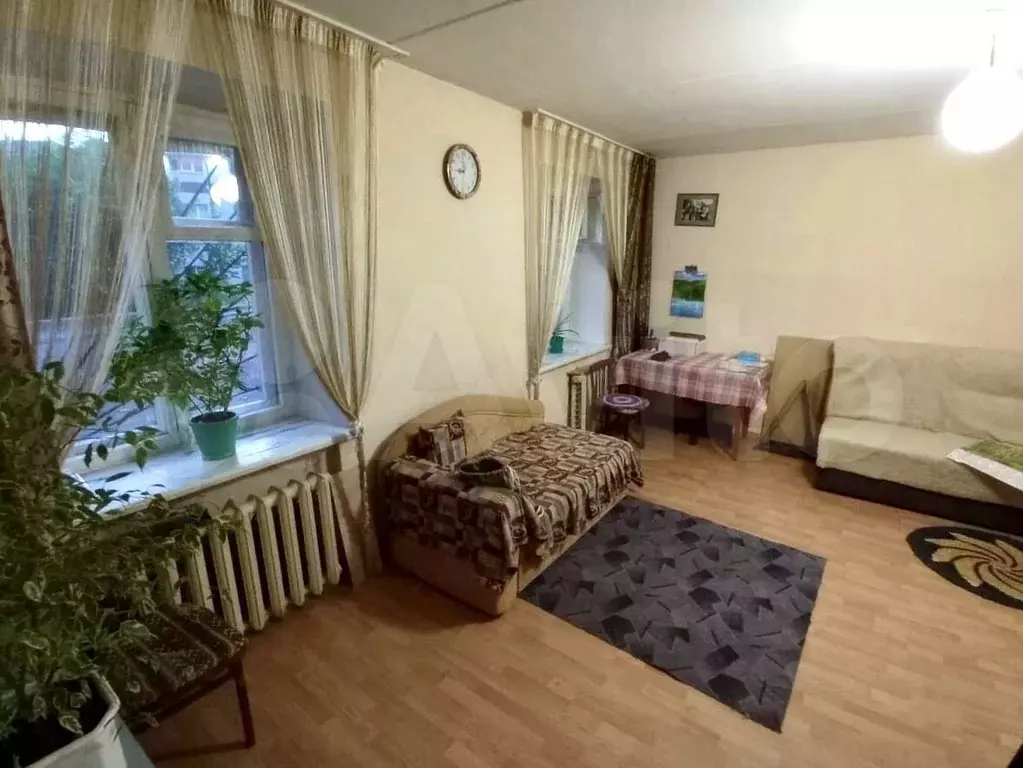 1-к. квартира, 35 м, 1/9 эт. - Фото 1