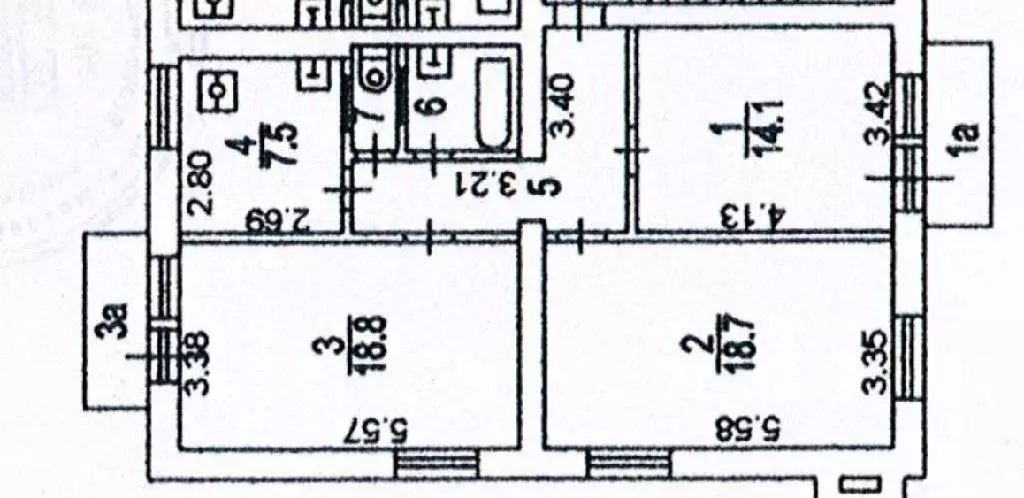 Продается комната в 3-комнатной квартире - Фото 1