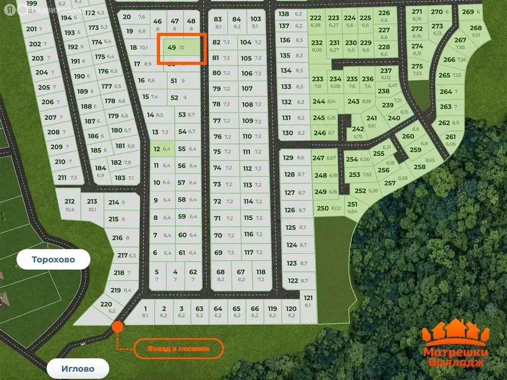 Участок в Московская область, Одинцовский городской округ, КП Матрёшки ... - Фото 1