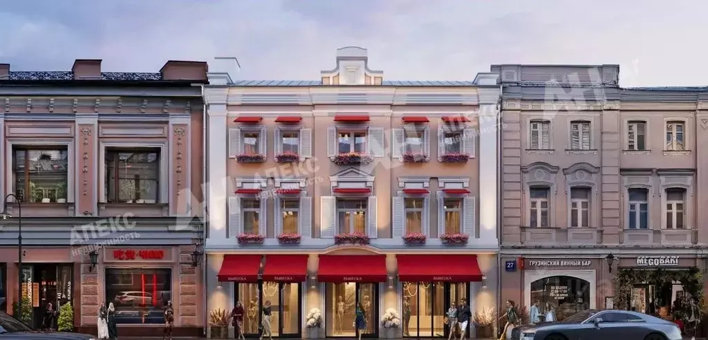 Помещение свободного назначения в Москва ул. Сретенка, 27С7 (42 м) - Фото 1