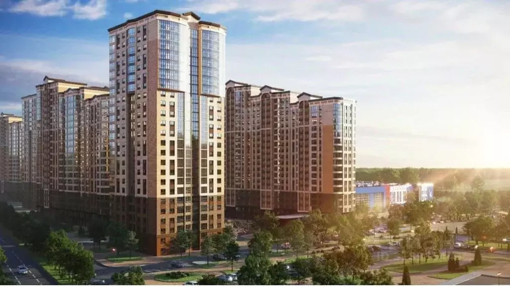 2-к кв. Краснодарский край, Краснодар Достояние мкр,  (66.0 м) - Фото 1