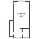 Квартира-студия: Кемерово, бульвар Строителей, 19 (22.7 м) - Фото 1