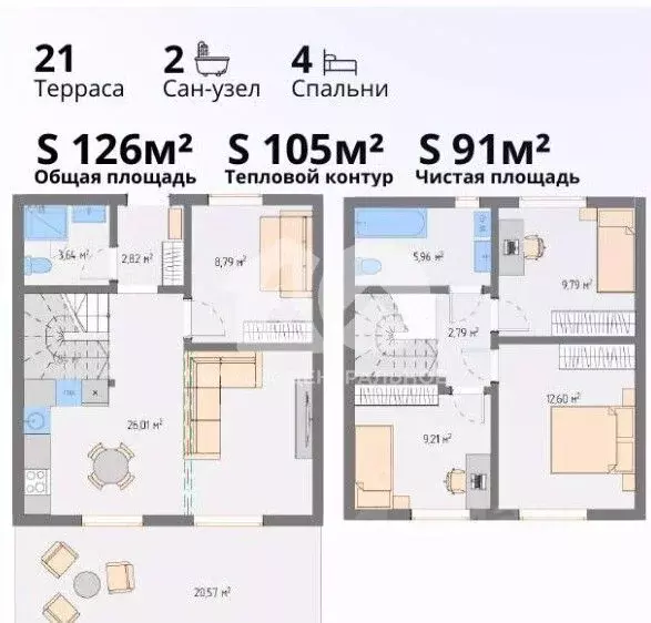 Дом в Новосибирская область, Новосибирский район, Станционный ... - Фото 2