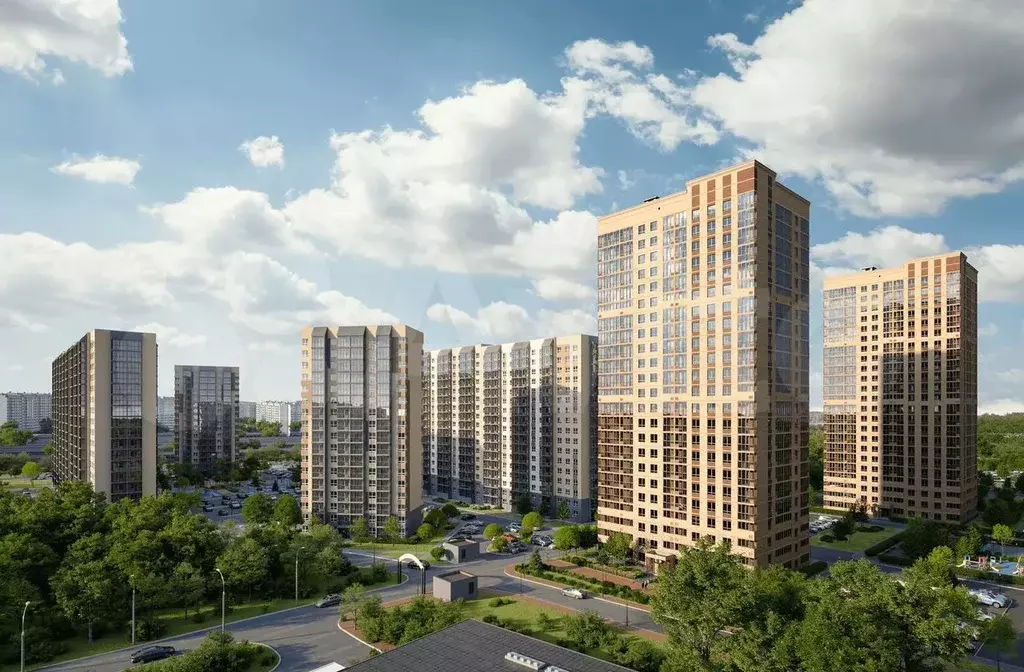 Квартира-студия, 26,6 м, 14/23 эт. - Фото 0