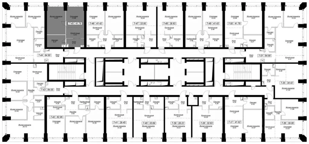 1-к кв. Москва ул. 4-я Марьиной рощи, 12К1 (42.12 м) - Фото 1