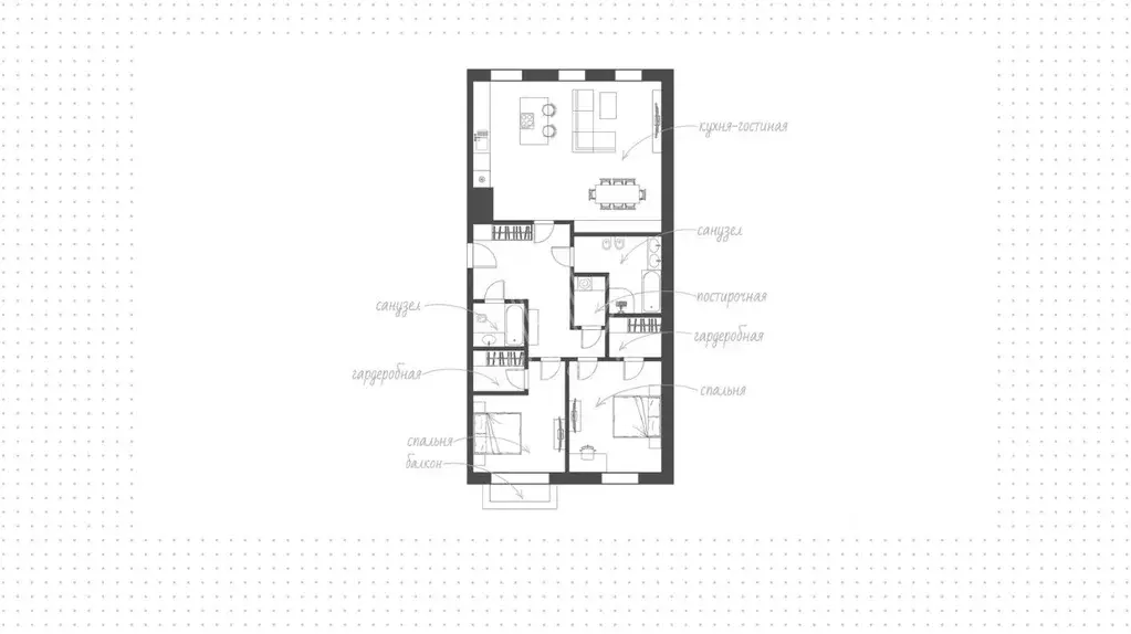 2-к кв. Москва ул. Большая Полянка, 44 (135.0 м) - Фото 1
