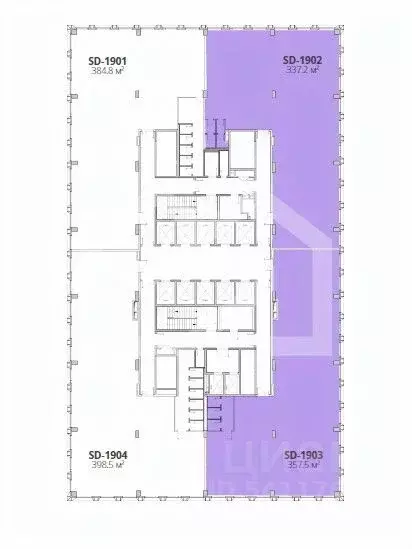 Помещение свободного назначения в Москва Дмитровский проезд, вл1Г (358 ... - Фото 2
