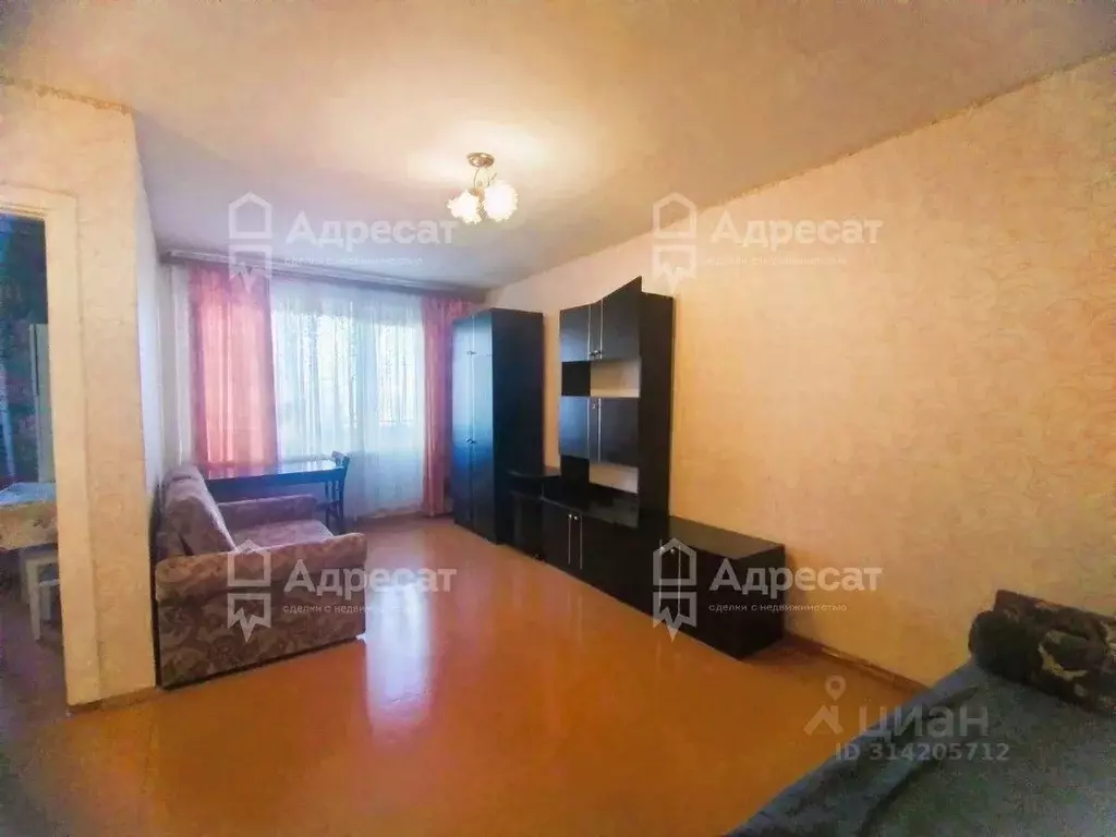 1-к кв. Волгоградская область, Волжский Молодежная ул., 34 (32.3 м) - Фото 0