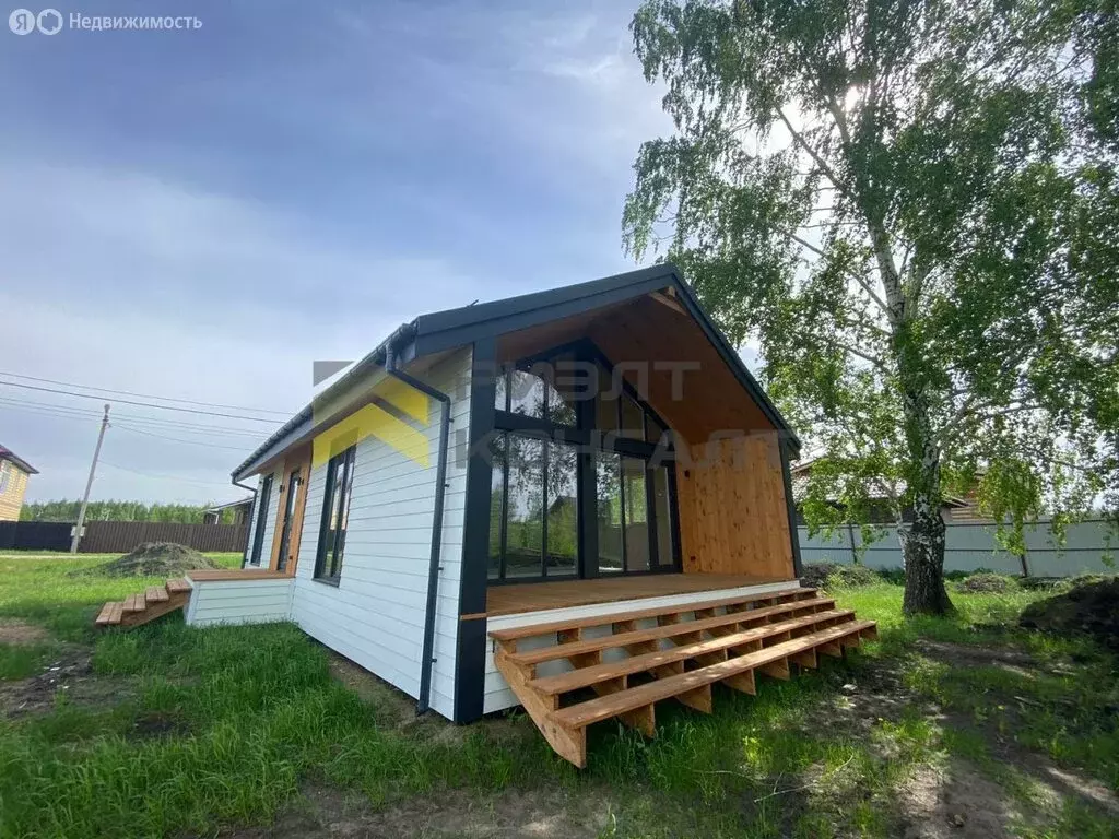 Дом в село Пушкино, улица 40 лет Победы (77 м) - Фото 0