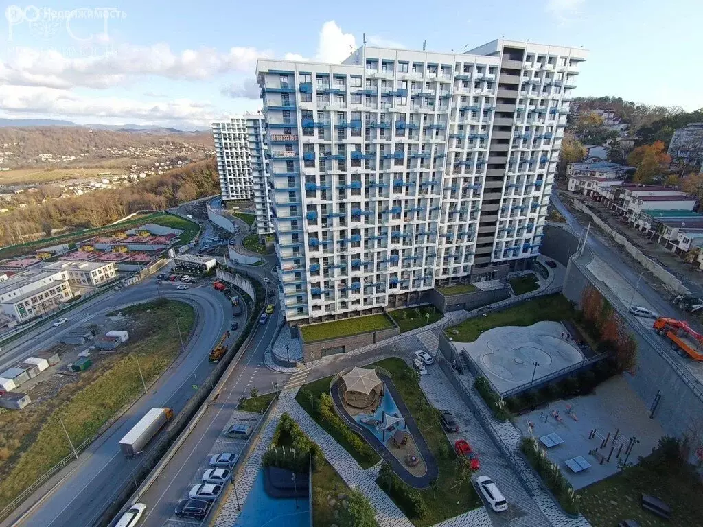 Квартира-студия: Сочи, микрорайон Бытха, Ясногорская улица, 16/2 (24 ... - Фото 1