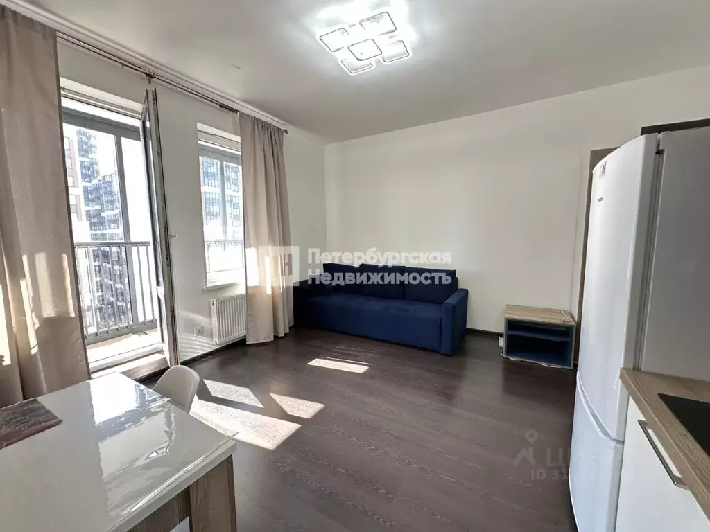 Студия Санкт-Петербург ул. Верхне-Каменская, 9к1 (25.0 м) - Фото 1