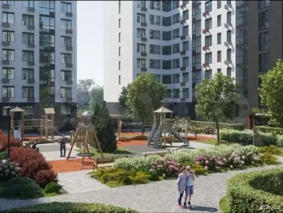 1-к. квартира, 35,1 м, 4/9 эт. - Фото 0