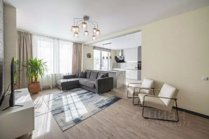 3-к кв. Санкт-Петербург Кременчугская ул., 17к3 (102.0 м) - Фото 1