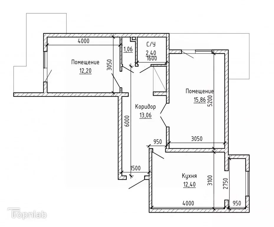 2-к кв. Кабардино-Балкария, Нарткала Урванский район, ул. Ленина (55.7 ... - Фото 2