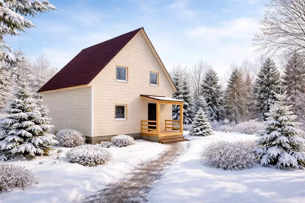 Дом в деревня Верхняя Бронна, Смородиновая улица (110 м) - Фото 1