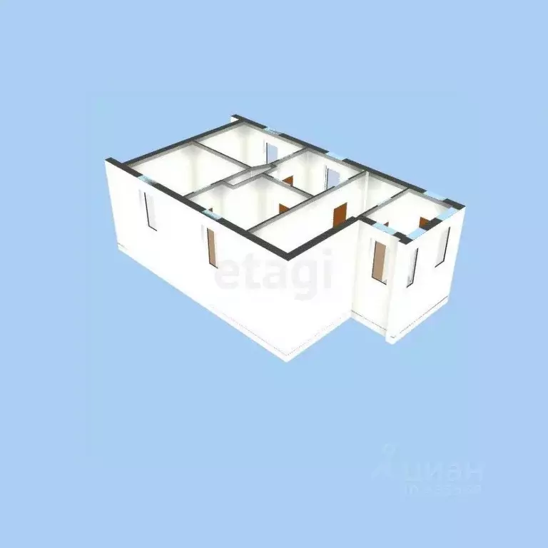 3-к кв. Белгородская область, Волоконовский район, Ютановское с/пос, ... - Фото 2