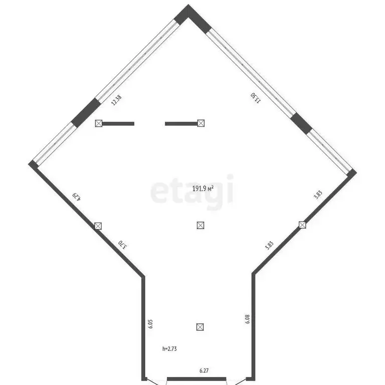Офис (191.9 м) - Фото 0