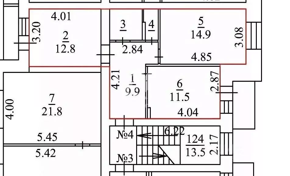 2-к кв. Новосибирская область, Новосибирск ул. Ивлева, 160 (53.7 м) - Фото 2