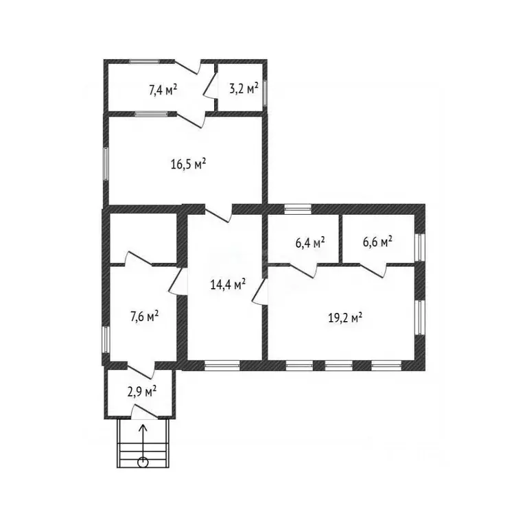 Дом в Брянская область, Брянск Полоцкая ул. (79 м) - Фото 2