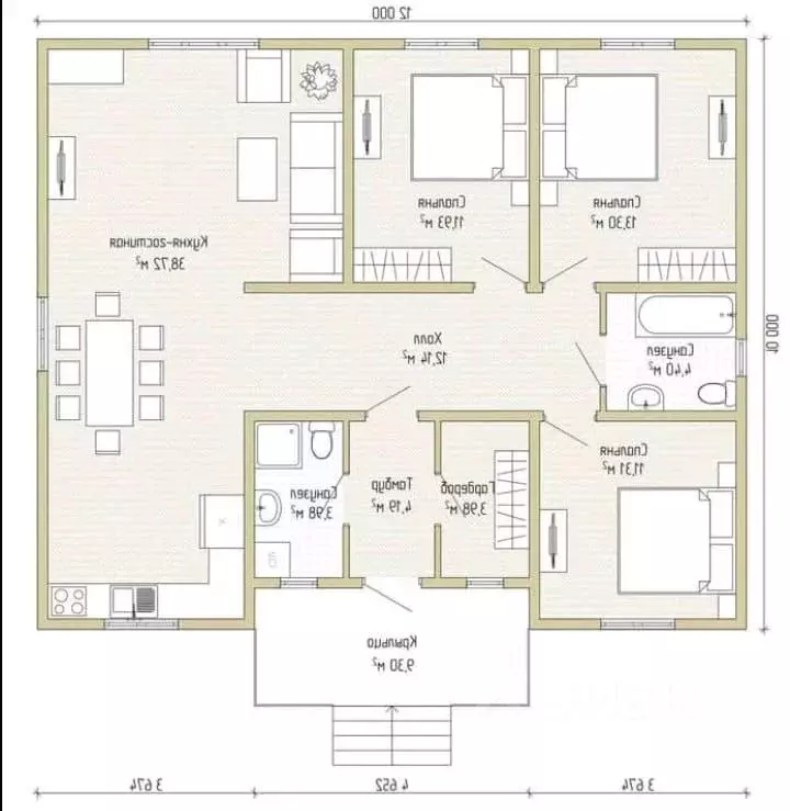 Дом в Псковская область, Псковский район, Логозовская волость, д. ... - Фото 2