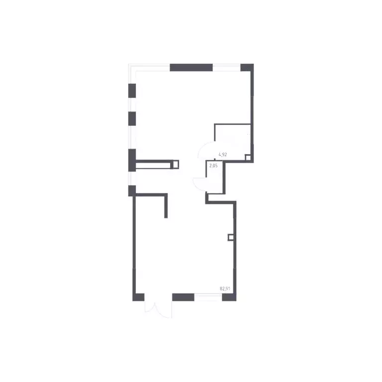 Помещение свободного назначения (89.88 м) - Фото 1