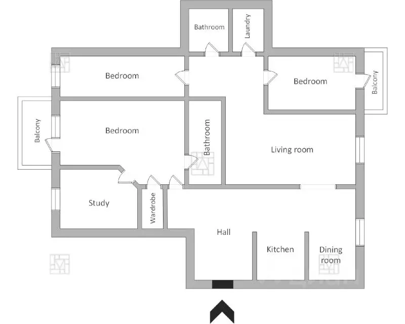 6-к кв. Москва Нагатинская наб., 10к3 (140.0 м) - Фото 1