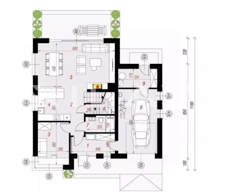 Коттедж в Калужская область, Город Калуга городской округ, д. Крутицы, ... - Фото 2