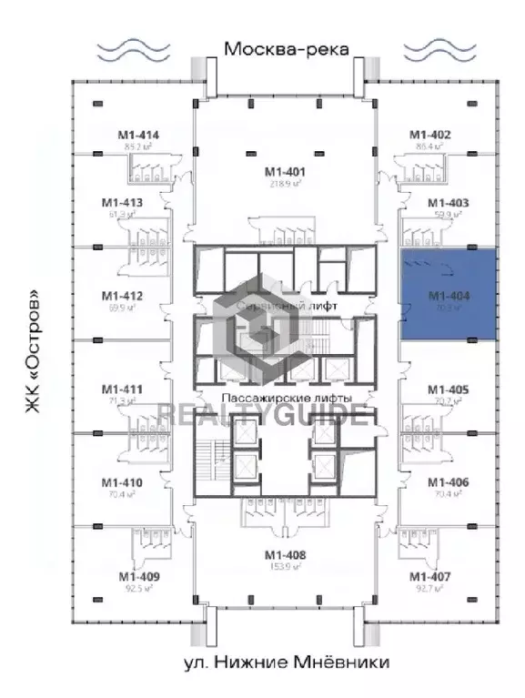 Офис в Москва ул. Нижние Мневники, 37Ас3 (71 м) - Фото 1