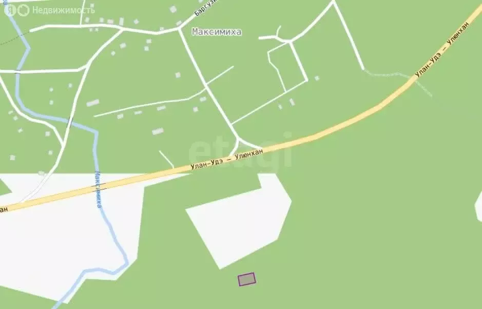 Участок в село Максимиха, территория Местность Солонцы (10 м) - Фото 1