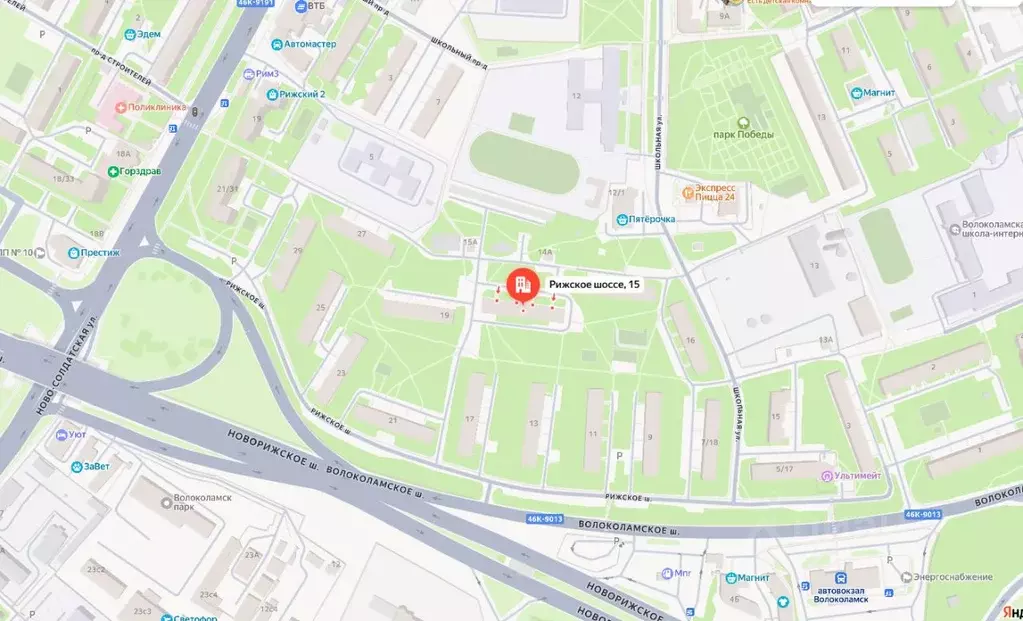 Свободной планировки кв. Московская область, Волоколамск Рижское ш., ... - Фото 1