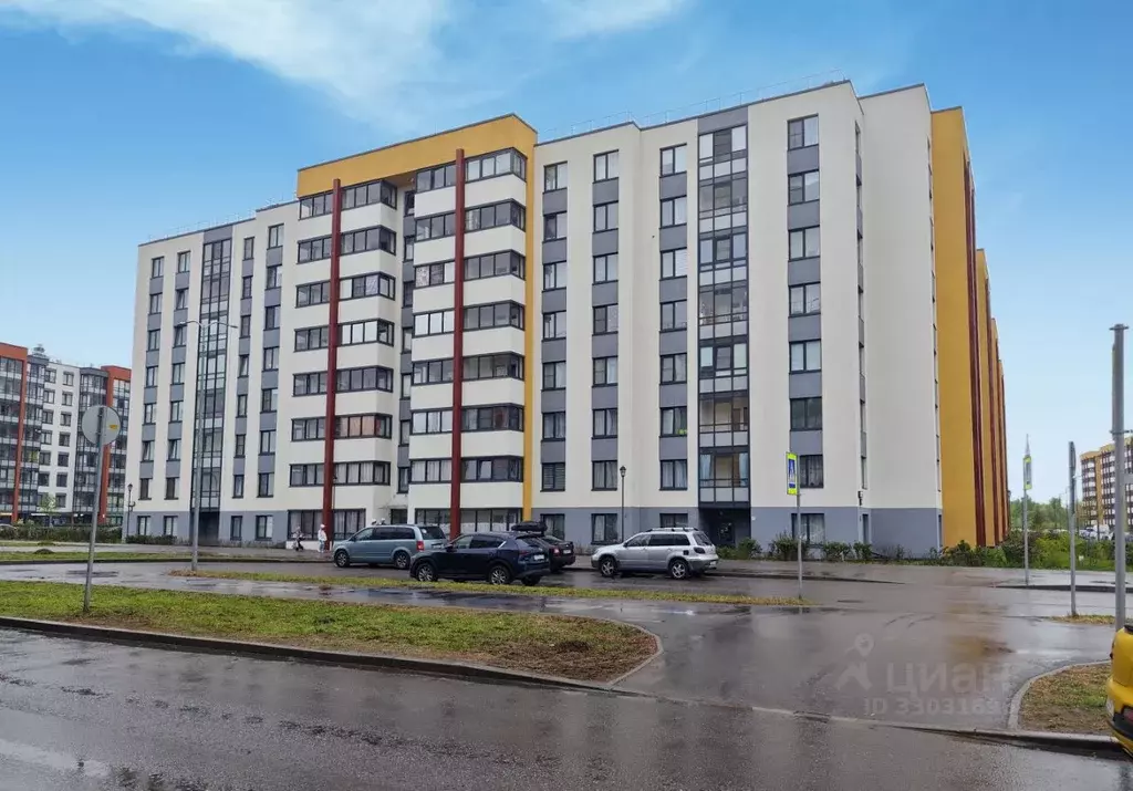 Студия Санкт-Петербург ул. Генерала Кравченко, 7к3 (24.3 м) - Фото 1