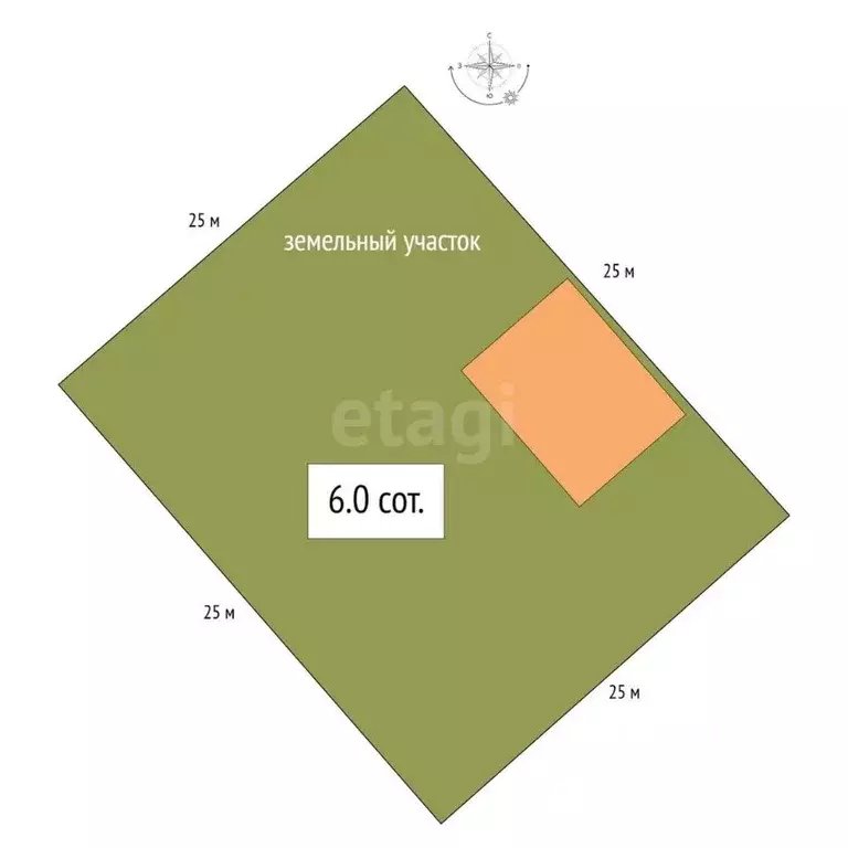 Дом в Новосибирская область, Бердск Мечта СНТ, ул. 5-я, 16П (96 м) - Фото 2