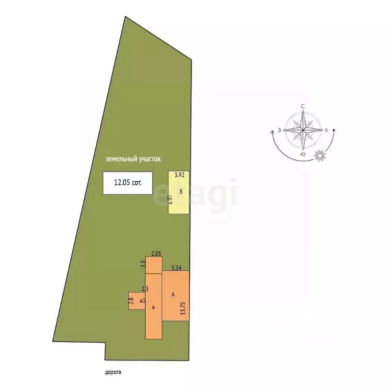Дом в Ставропольский край, Кисловодск Прудная ул. (133 м) - Фото 2