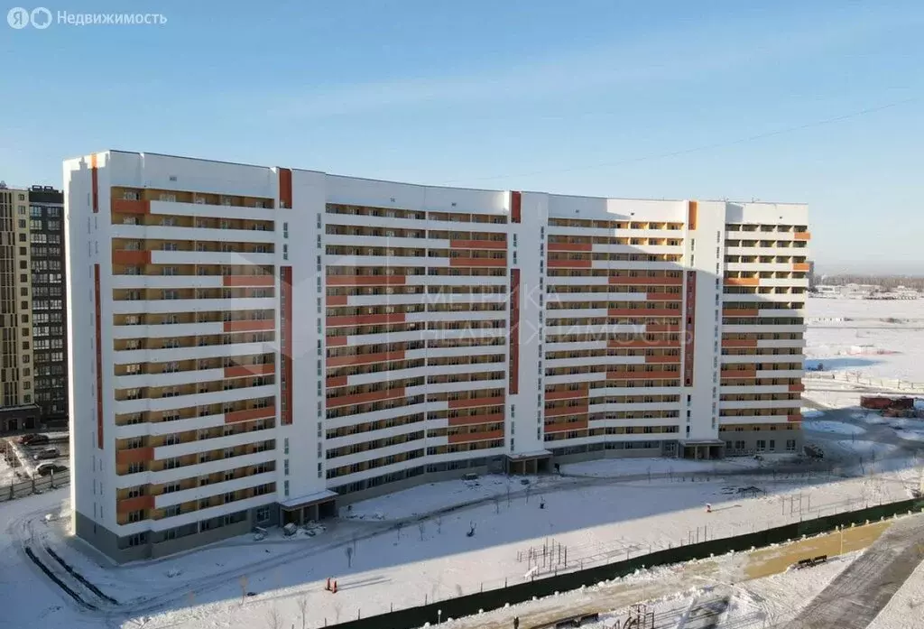 2-комнатная квартира: Тюмень, улица Новосёлов, 113 (52.72 м) - Фото 1