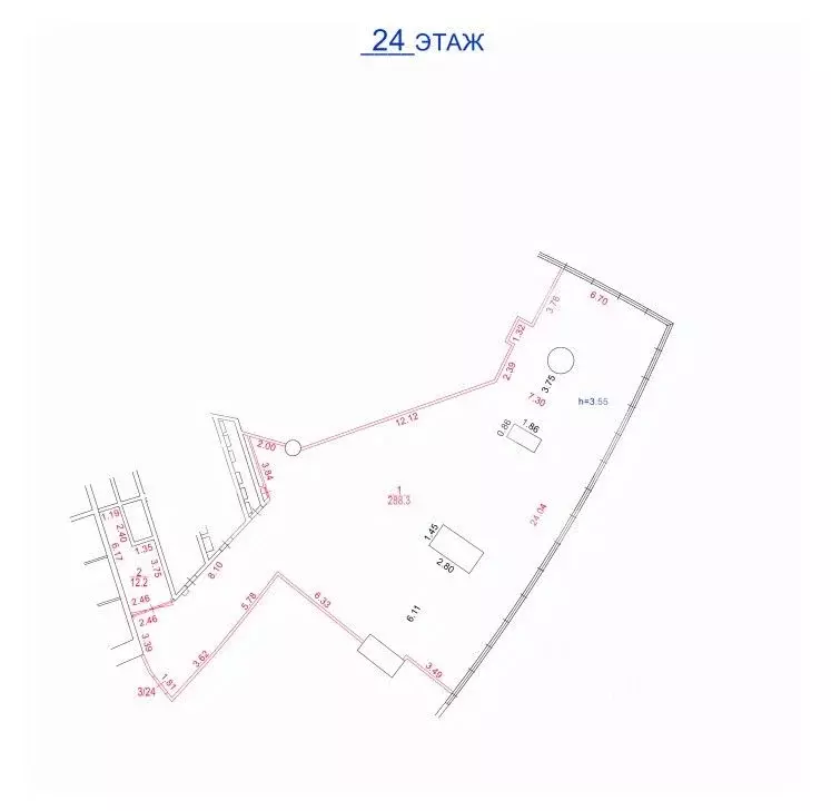 Помещение свободного назначения в Москва наб. Пресненская, 12 (300 м) - Фото 2