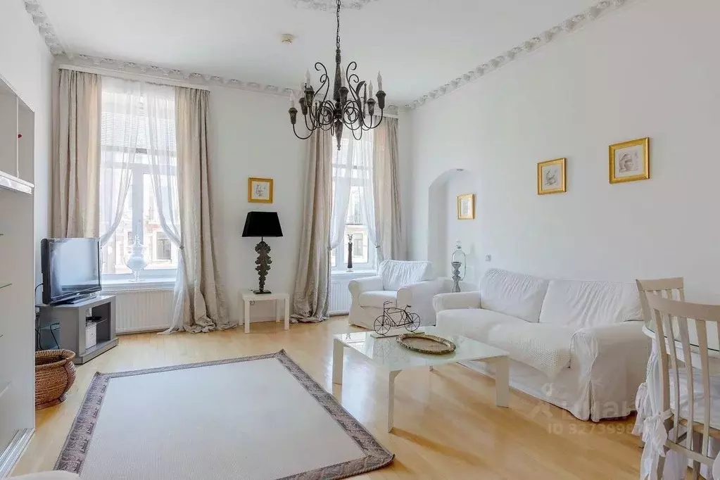 3-к кв. Санкт-Петербург Малая Конюшенная ул., 9 (105.0 м) - Фото 1