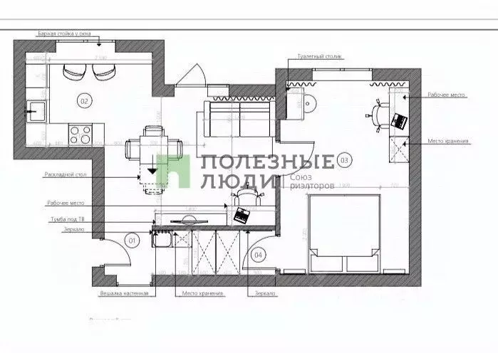 2-к кв. Астраханская область, Астрахань Нововосточная ул., 21 (45.8 м) - Фото 2
