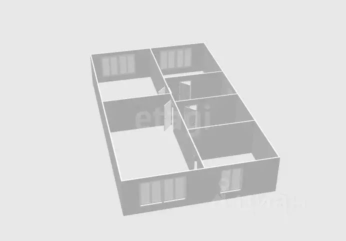 3-к кв. Сахалинская область, Долинск Хабаровская ул., 11 (57.0 м) - Фото 2