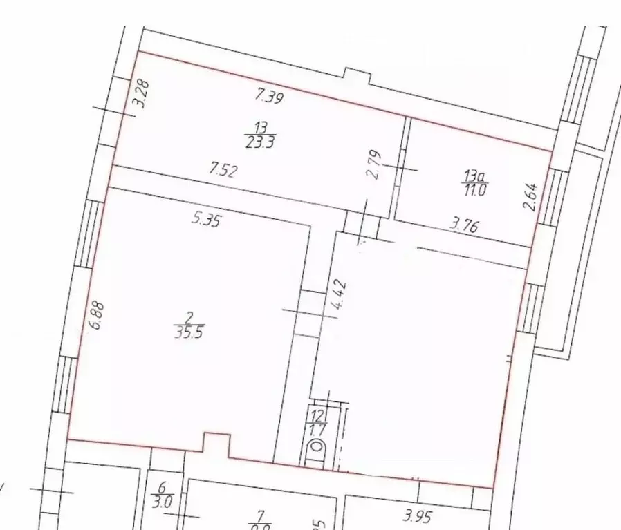 Помещение свободного назначения в Москва ул. Довженко, 6 (101 м) - Фото 2