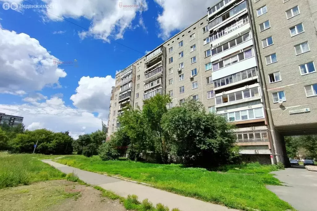 2-комнатная квартира: Екатеринбург, улица Владимира Высоцкого, 6 (48.3 ... - Фото 1