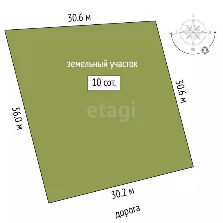 Участок в Тюменская область, Тюменский муниципальный округ, с. Каменка ... - Фото 1