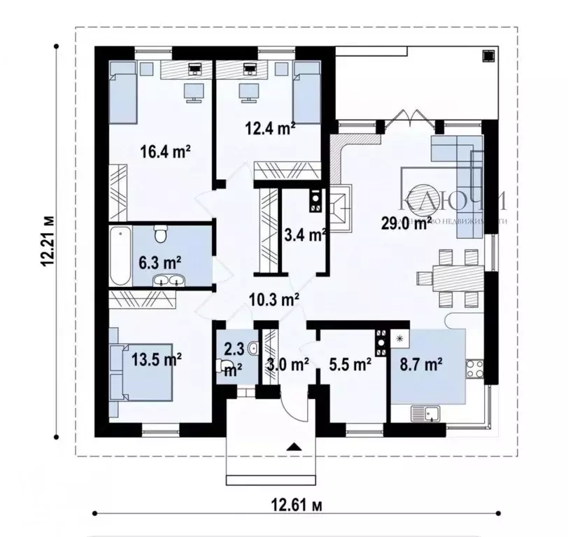 Дом в Челябинская область, Магнитогорск Звездный кп, ул. Красная, 106 ... - Фото 2