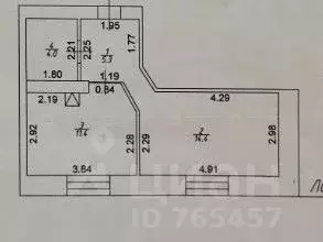 1-к кв. Татарстан, с. Высокая Гора ул. Сельхозтехника, 6 (35.1 м) - Фото 1