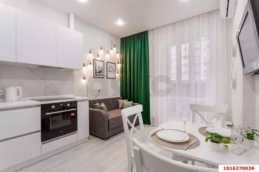 1-к кв. Краснодарский край, Краснодар Имени Петра Метальникова мкр, ... - Фото 0