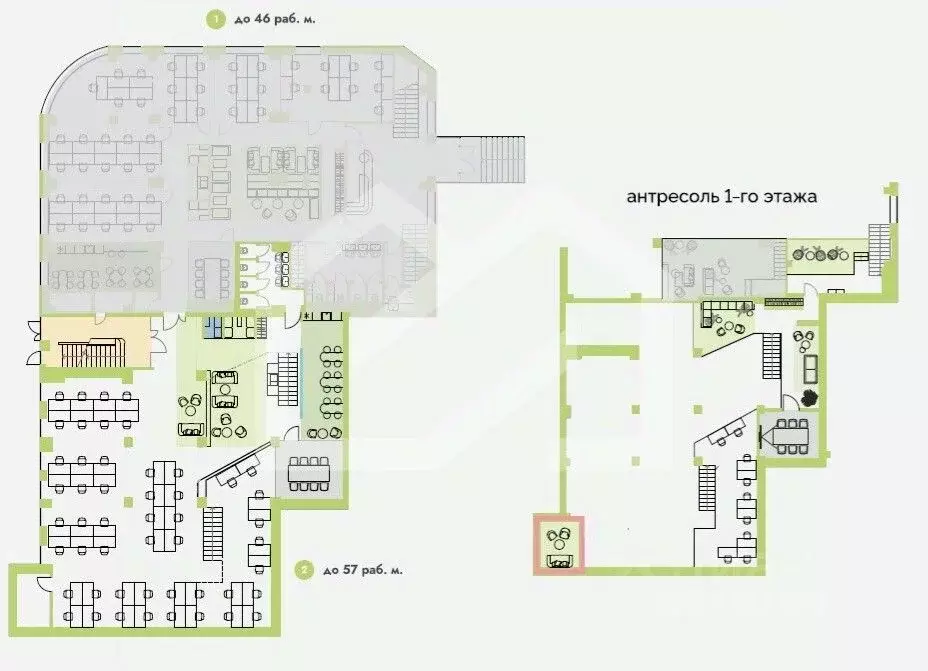Помещение свободного назначения в Москва Цветной бул., 30С1 (721 м) - Фото 2