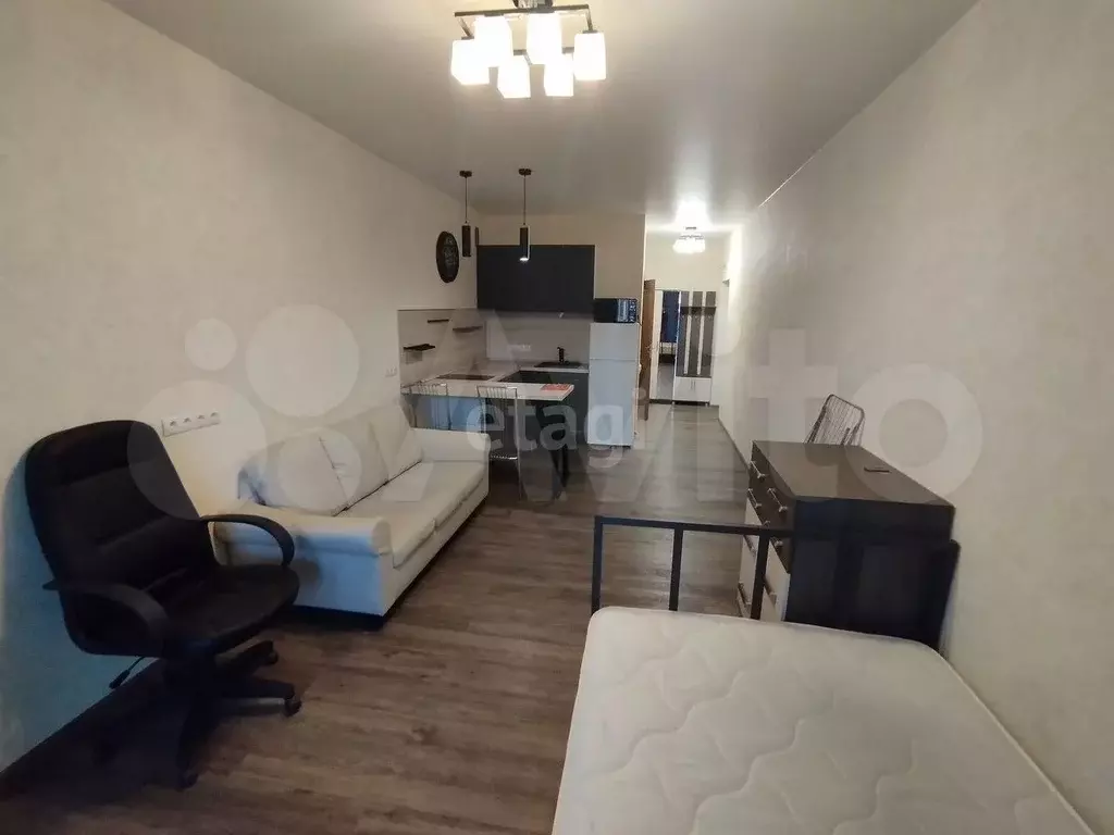 Квартира-студия, 30 м, 1/16 эт. - Фото 1