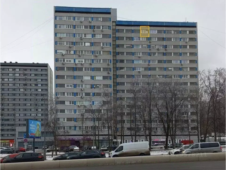 1-к кв. Москва Профсоюзная ул., 73 (17.8 м) - Фото 2
