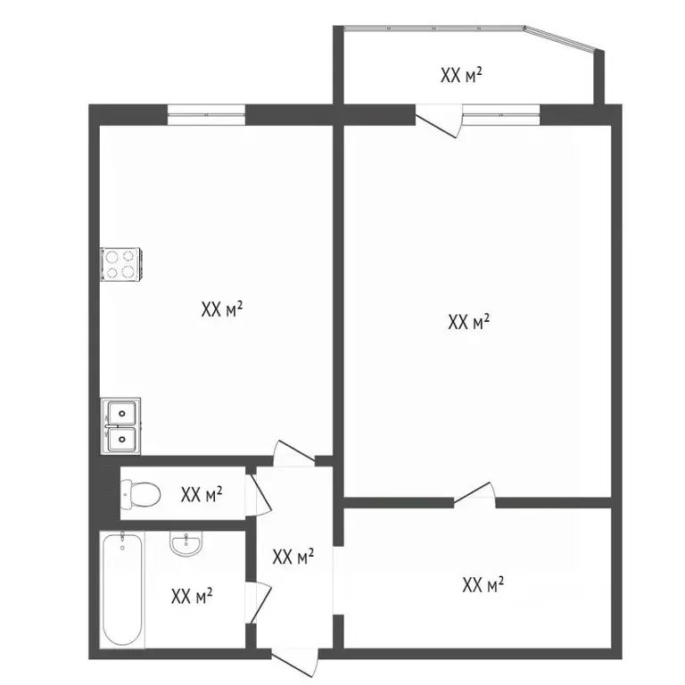 1-к кв. Тюменская область, Тюмень Широтная ул., 136к5 (45.0 м) - Фото 2
