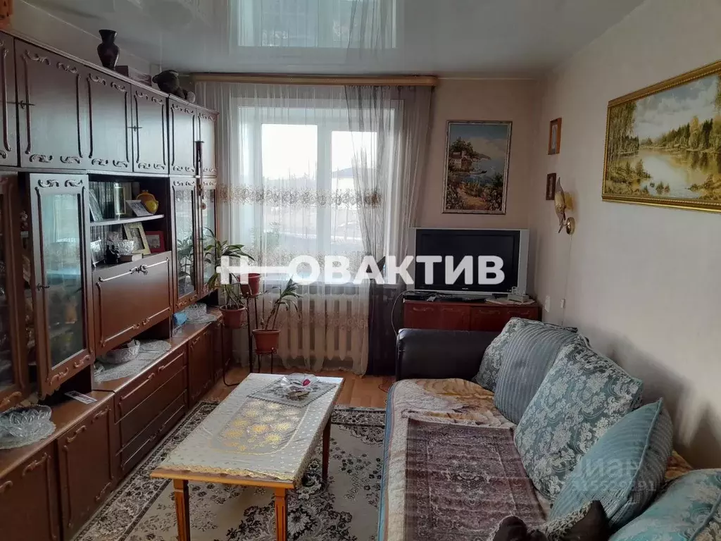 2-к кв. Новосибирская область, Коченево рп ул. Школьная, 46А (48.5 м) - Фото 0