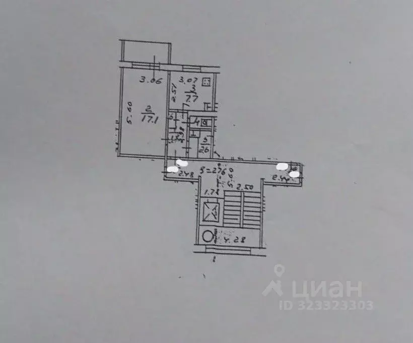 1-к кв. Московская область, Подольск ул. Циолковского, 6 (33.0 м) - Фото 2